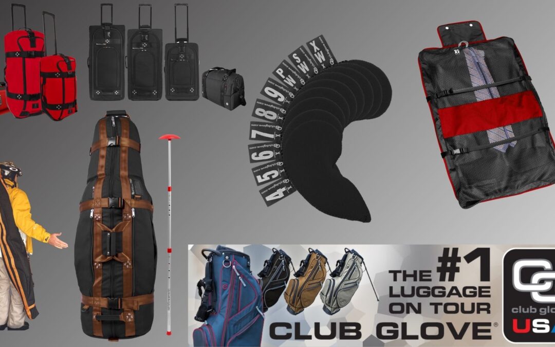 Club Glove, high-end travel luggage for the discerning golfer.